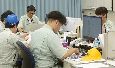 資材の様子